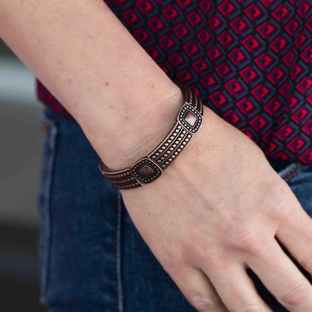Paparazzi Jewelry - Rustic Redux - Copper Bracelet - Vintage